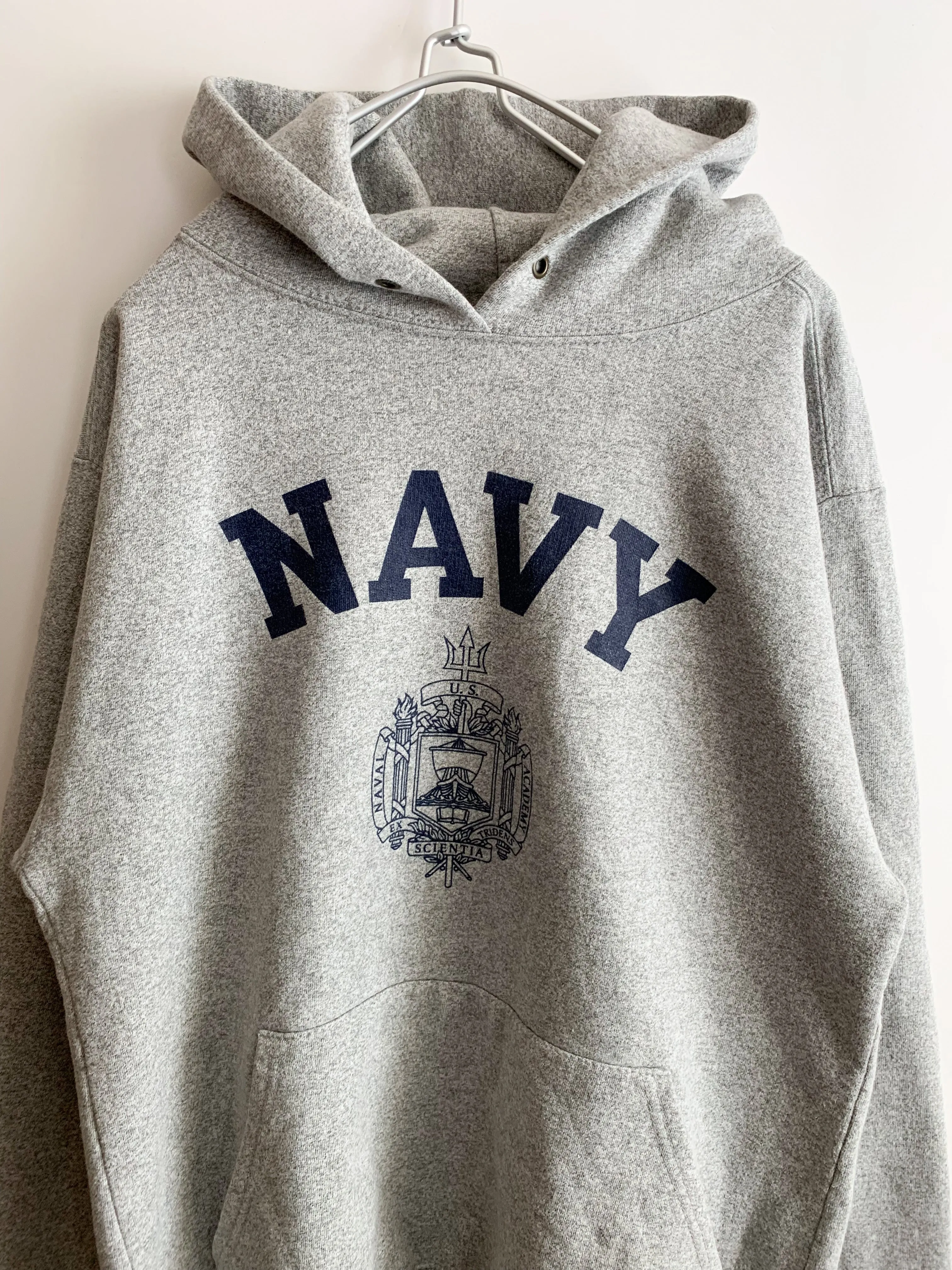 【90s VINTAGE 】 THE COTTON EXCHANGE US NAVY SWEAT PARKA