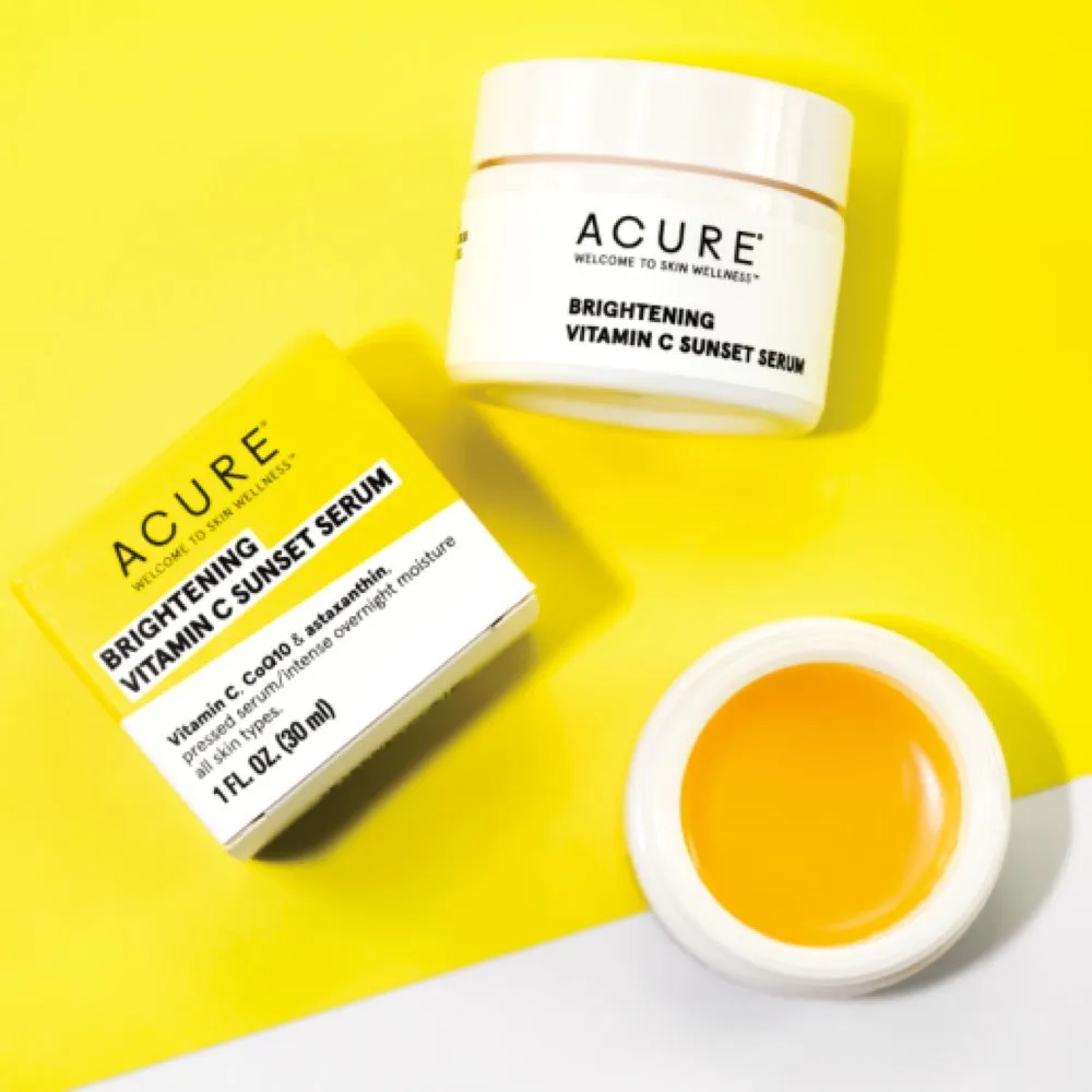 ACURE Brightening Vitamin C Sunset Serum - 30ml