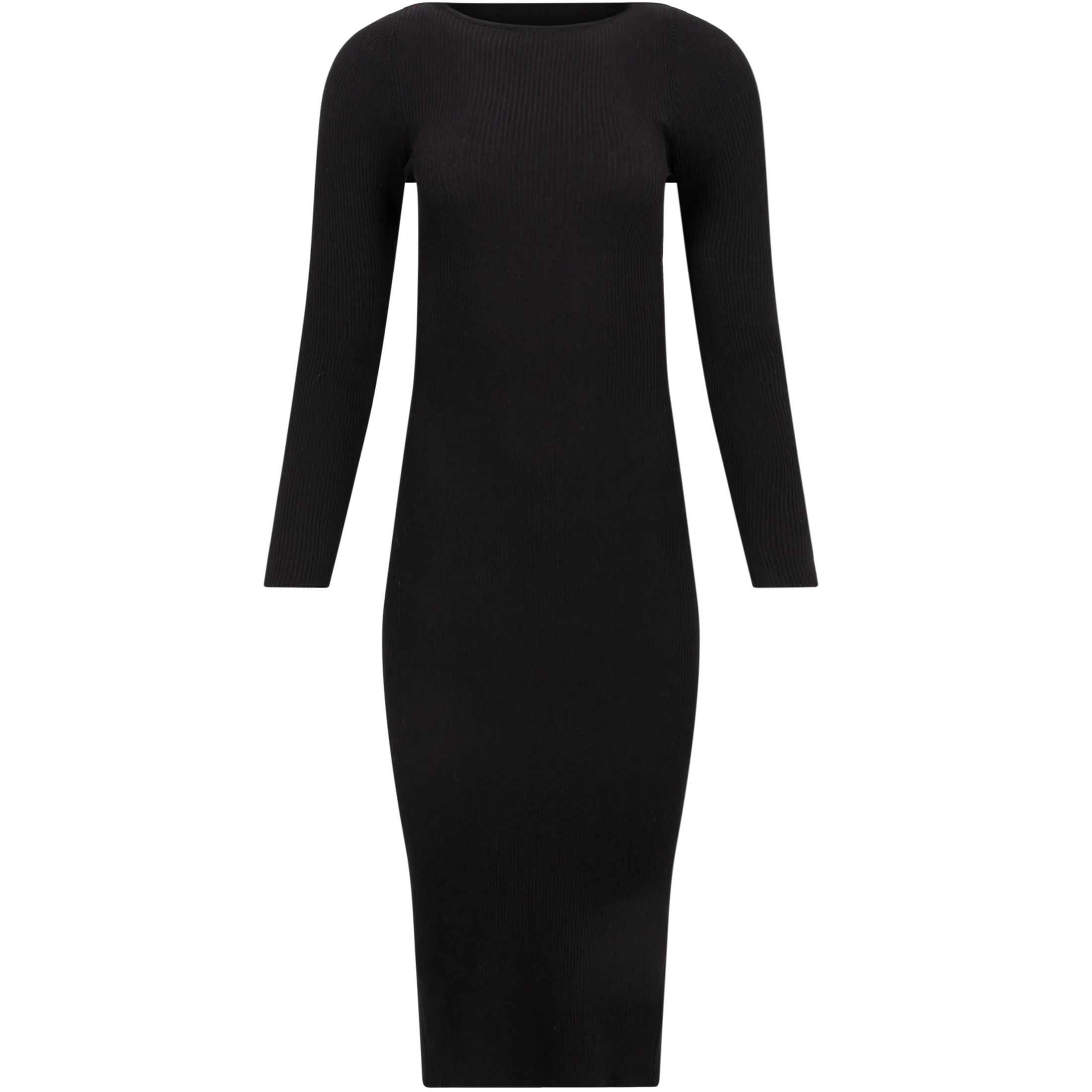 Ava Knit Dress - Black