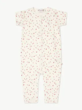 Bonpoint Baby Girls Cinoli Romper in White