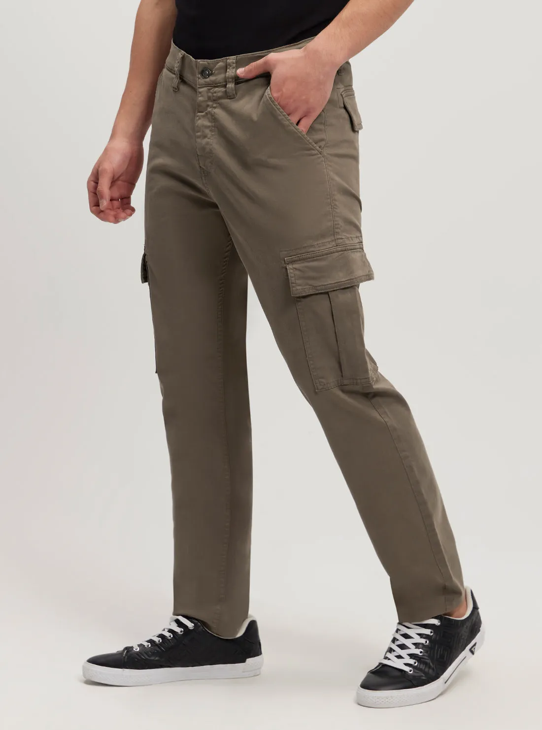 Brown Lonta Classic Cargo Pant