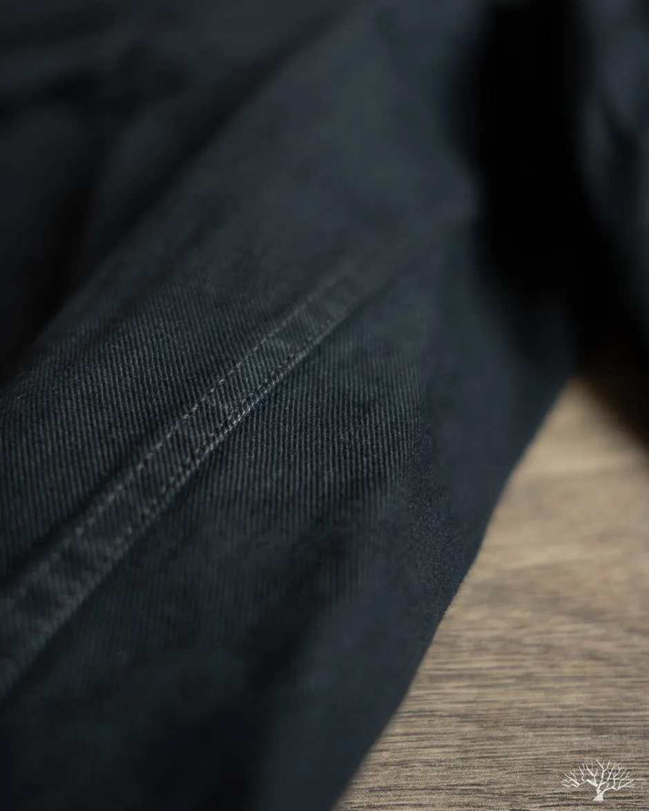 Cargo Pant - Black Washed Twill