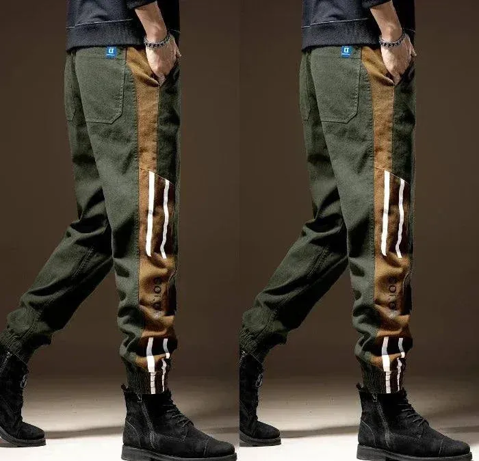 Cargo Pants Slim High Quality Large Size Clothing Y2k Casual         .