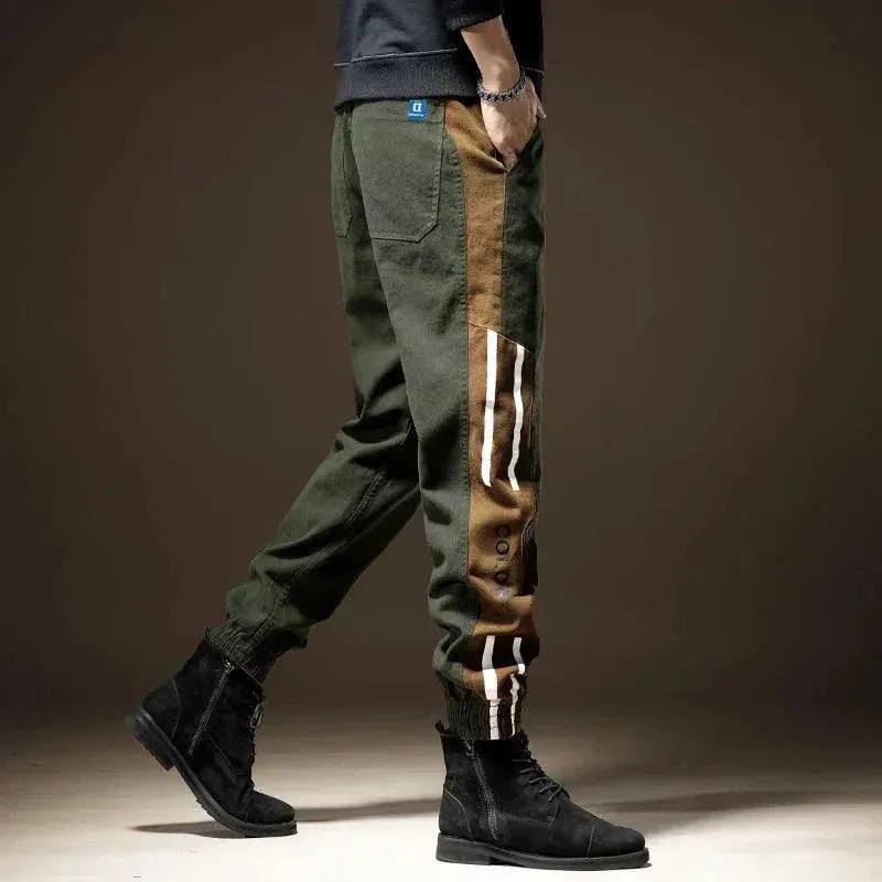 Cargo Pants Slim High Quality Large Size Clothing Y2k Casual         .