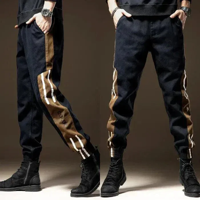 Cargo Pants Slim High Quality Large Size Clothing Y2k Casual         .