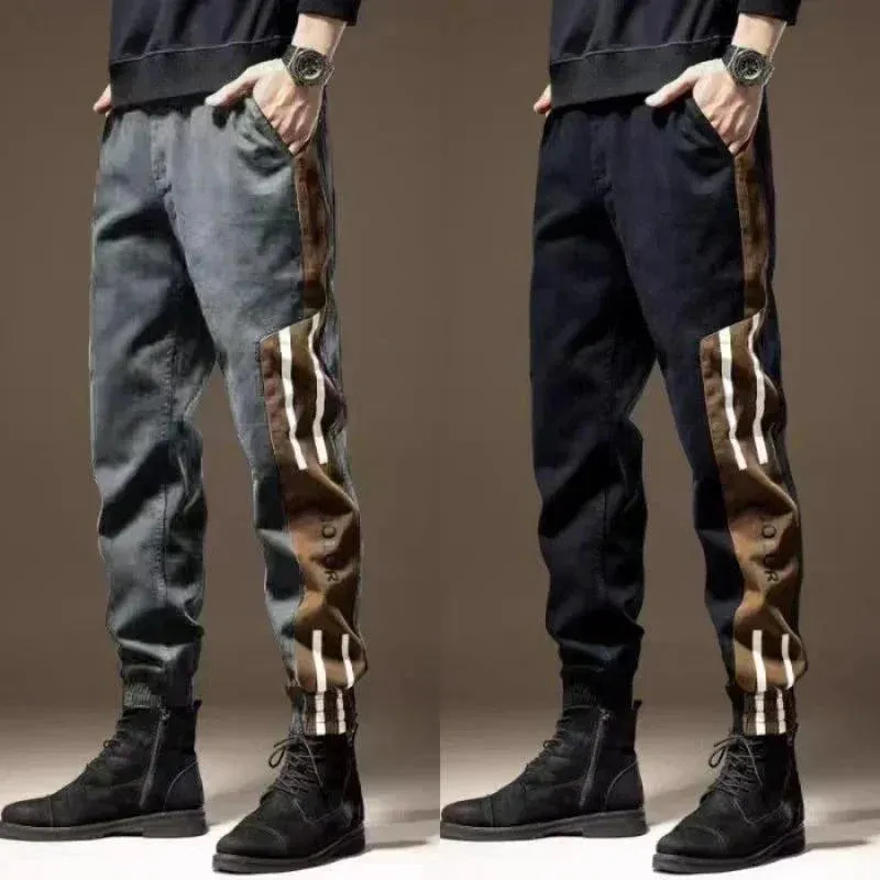 Cargo Pants Slim High Quality Large Size Clothing Y2k Casual         .