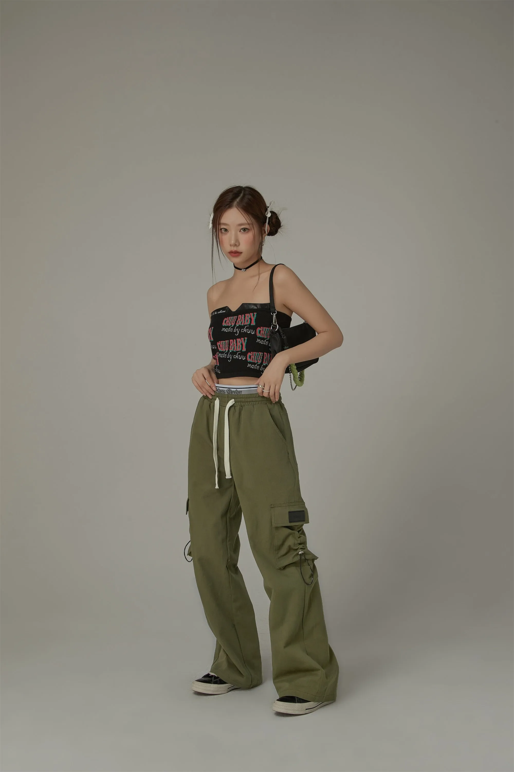 Cargo Wide Casual Pants