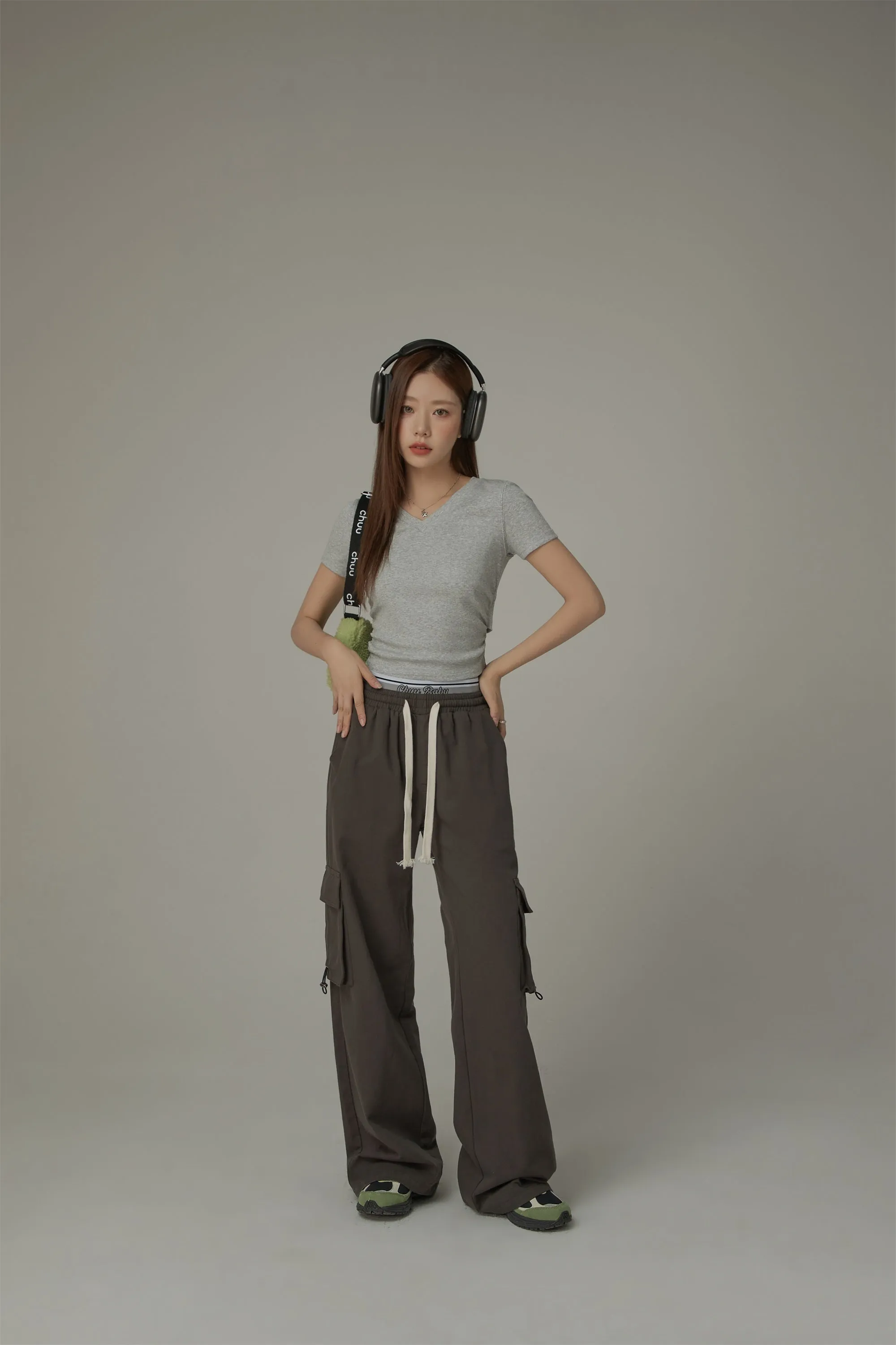 Cargo Wide Casual Pants