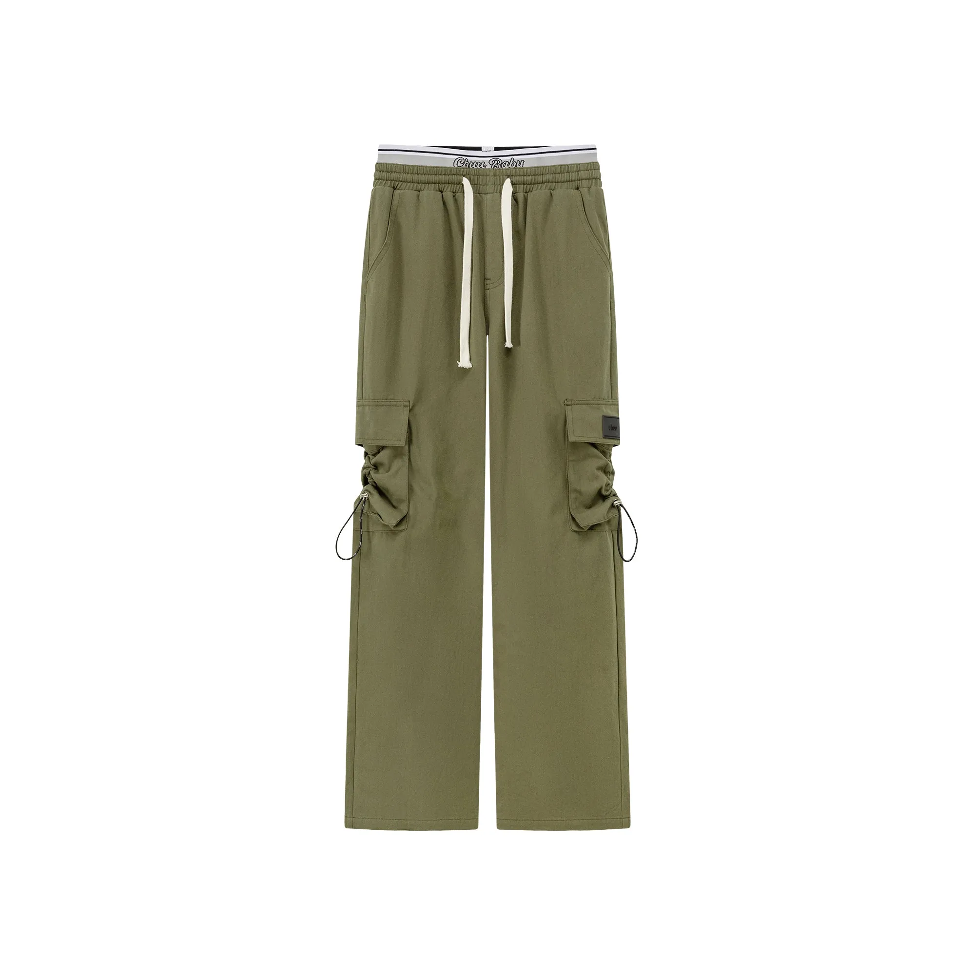 Cargo Wide Casual Pants