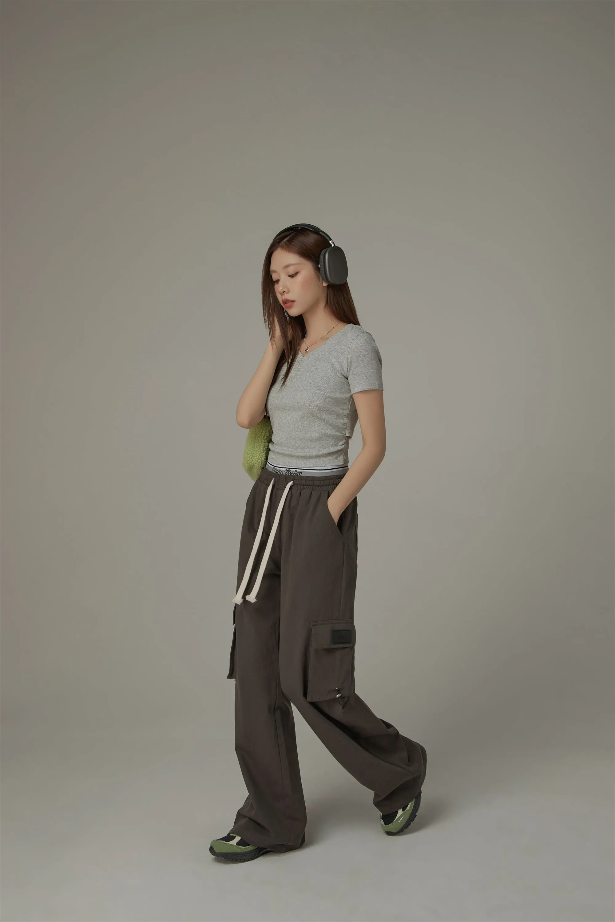 Cargo Wide Casual Pants