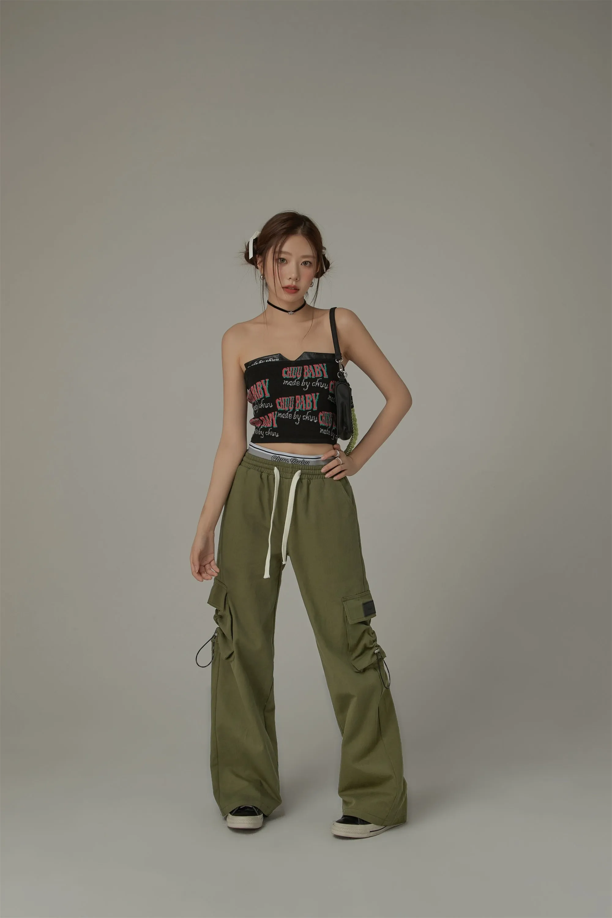 Cargo Wide Casual Pants