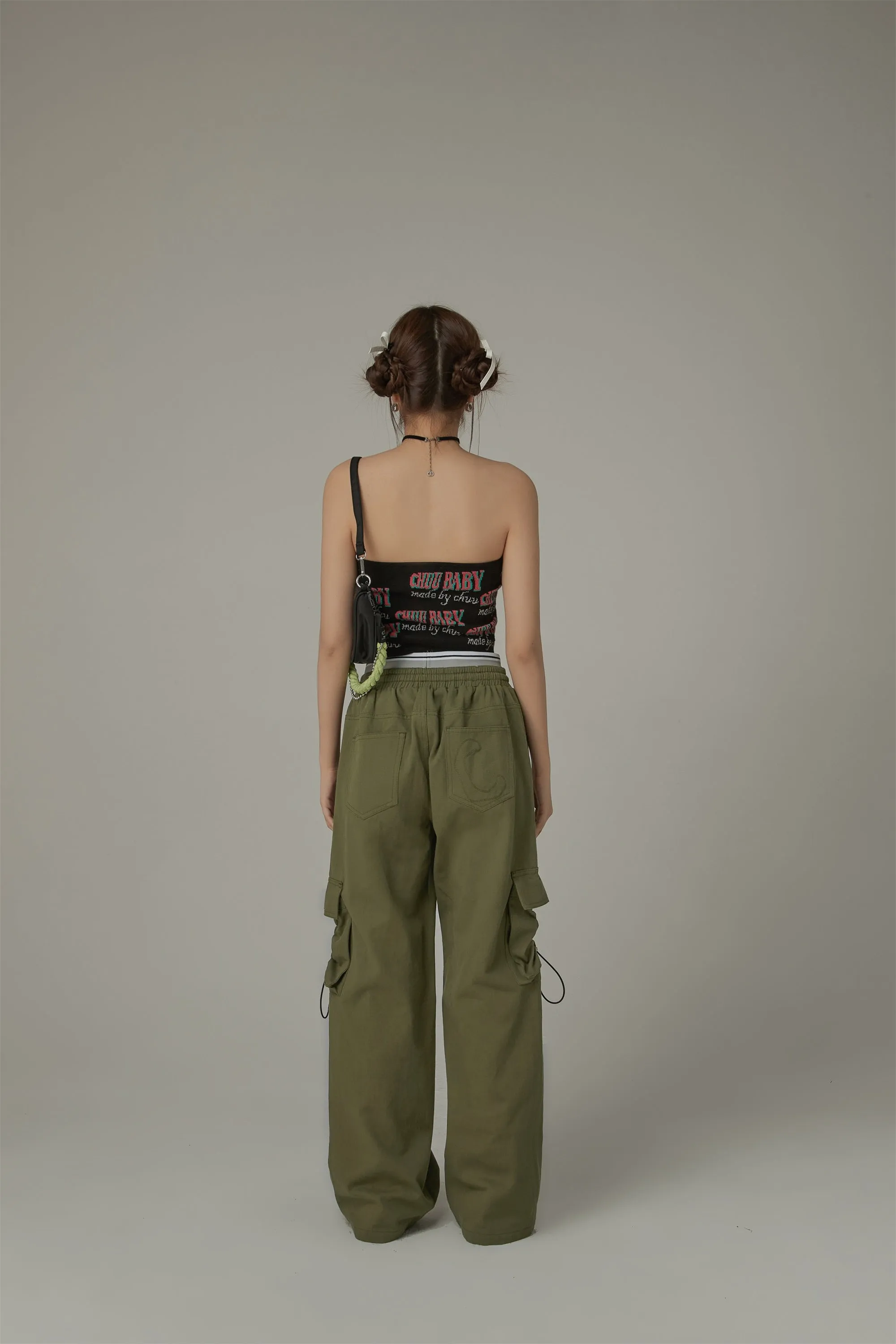 Cargo Wide Casual Pants