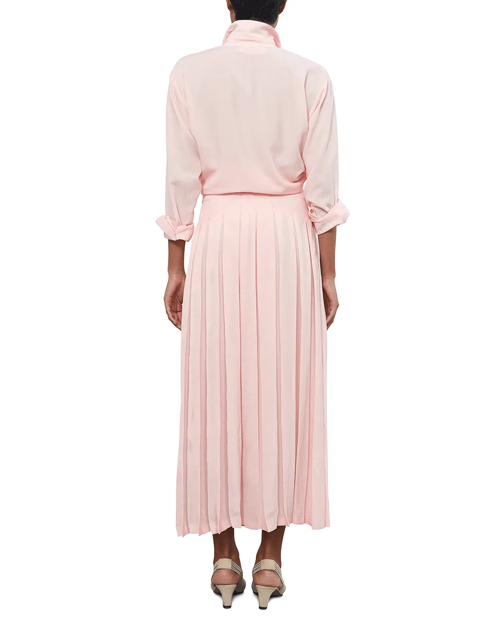 Codelia Long Pleated Skirt