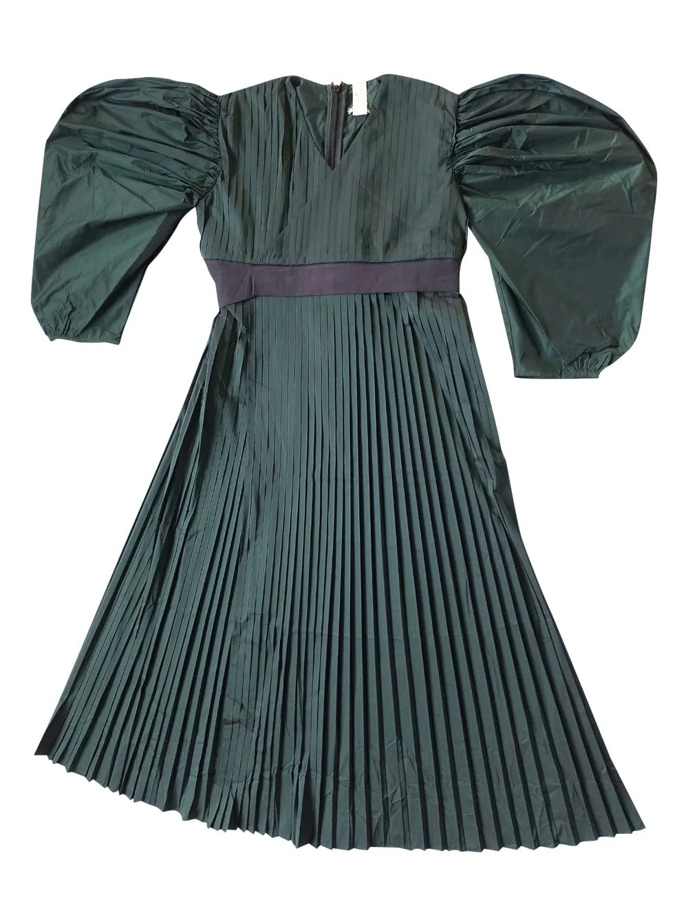 Cornucopia Pleated Wrap Frock