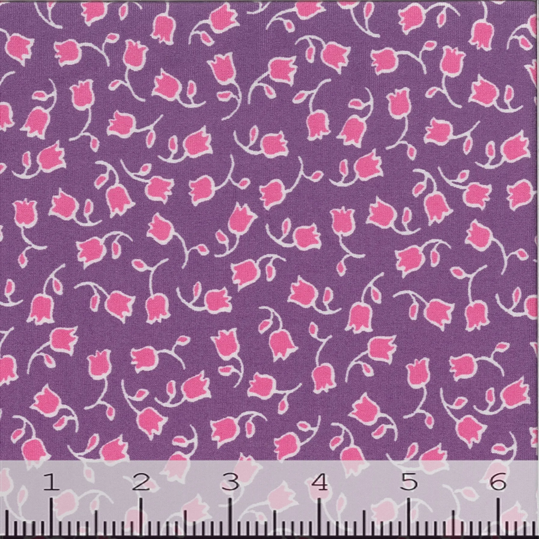 Double Brushed Tulip Print Fabric 1262