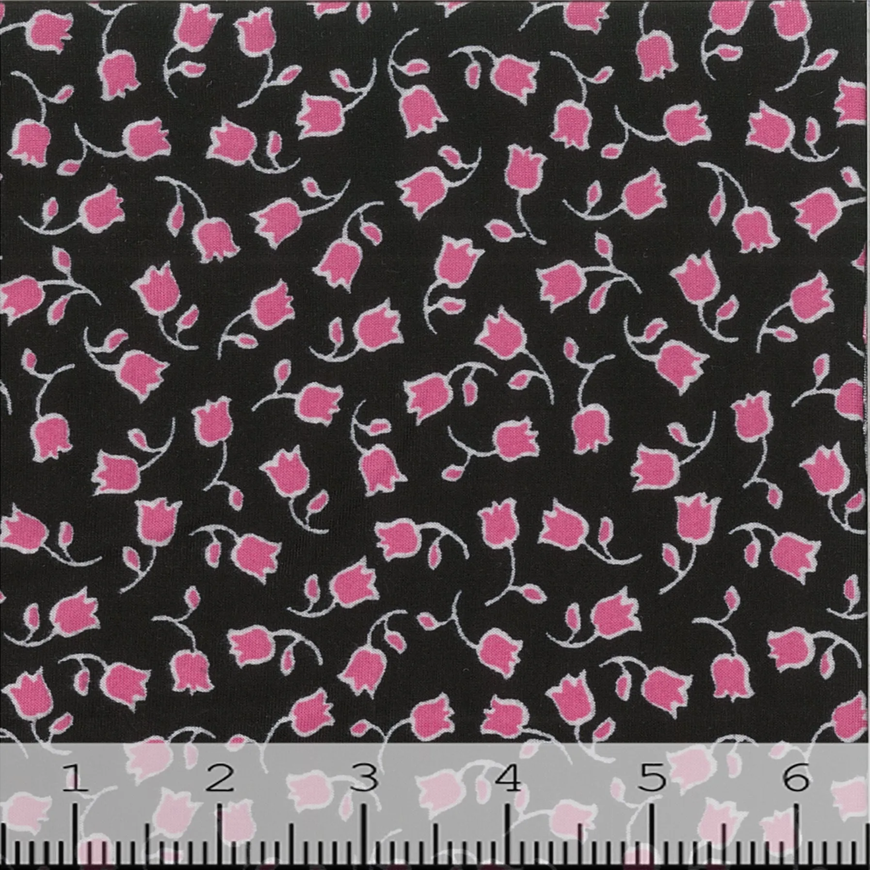 Double Brushed Tulip Print Fabric 1262