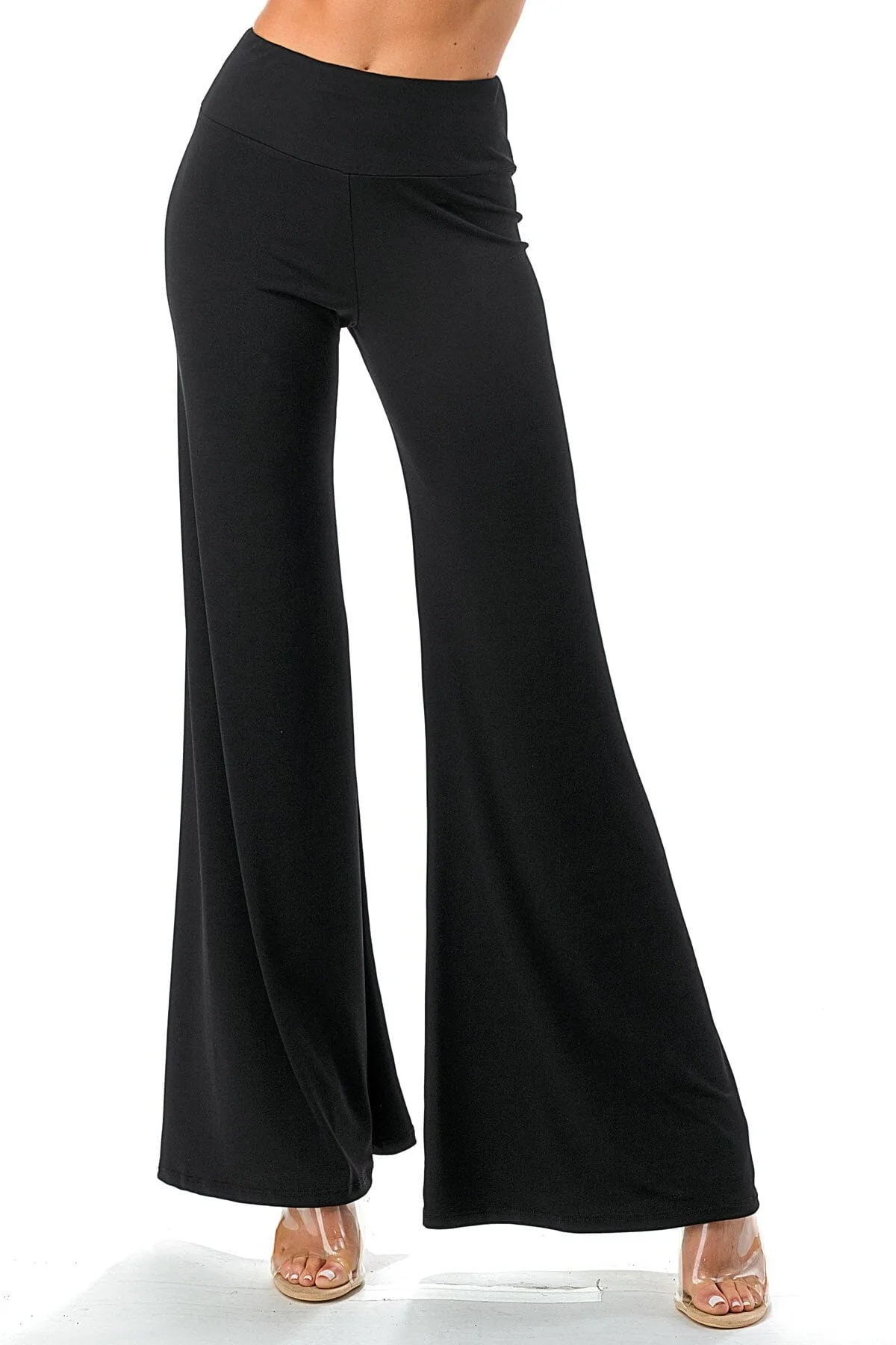 ELASTIC WAIST PALAZZO PANT