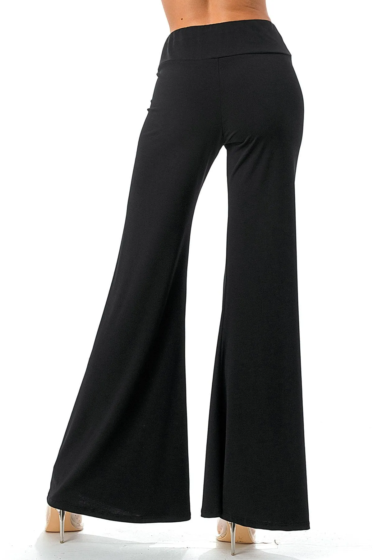 ELASTIC WAIST PALAZZO PANT