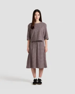 Elfin Micro Flannel Midi Skirt