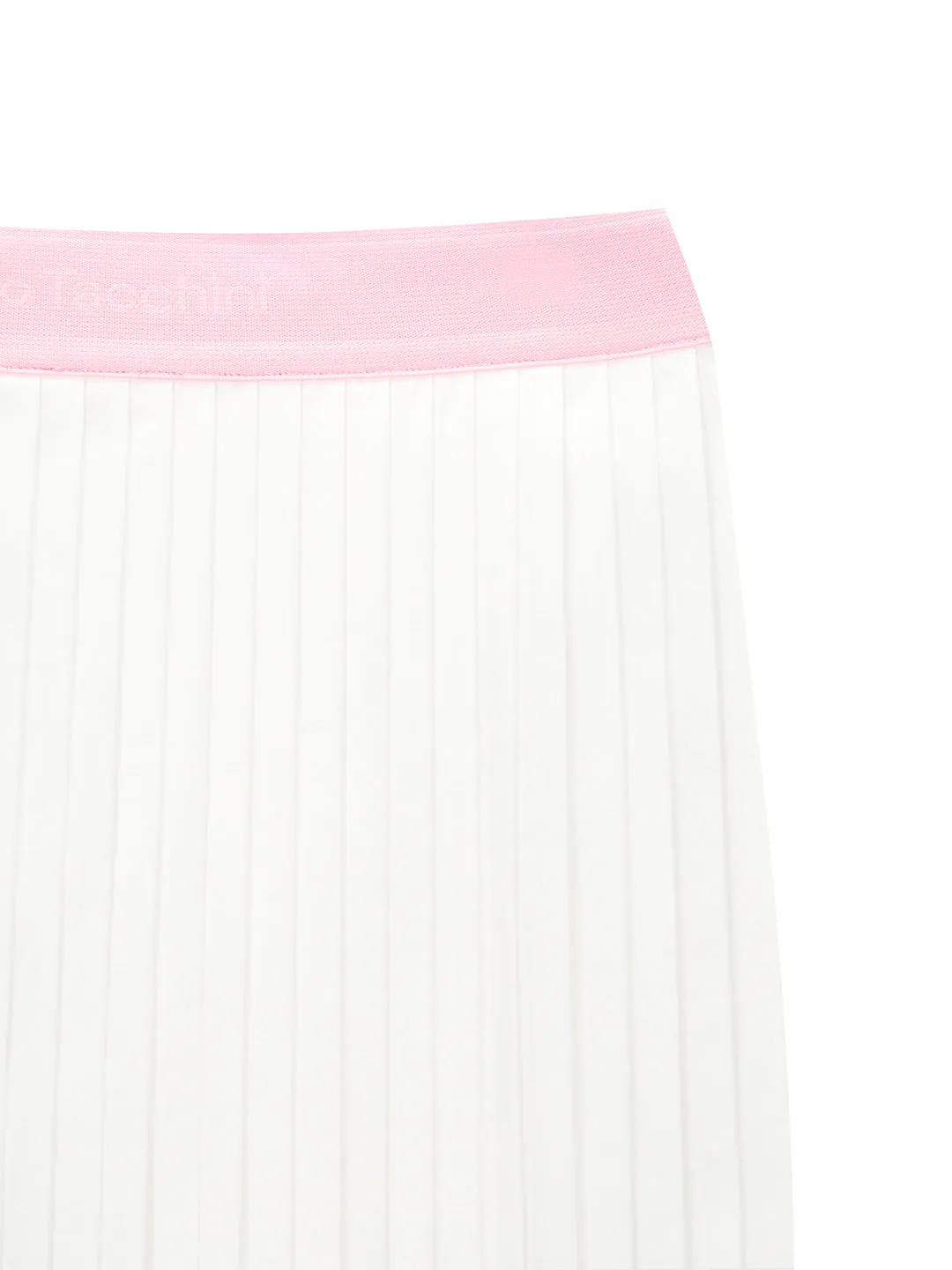 Essential Woven Pleats Skirt- Off White