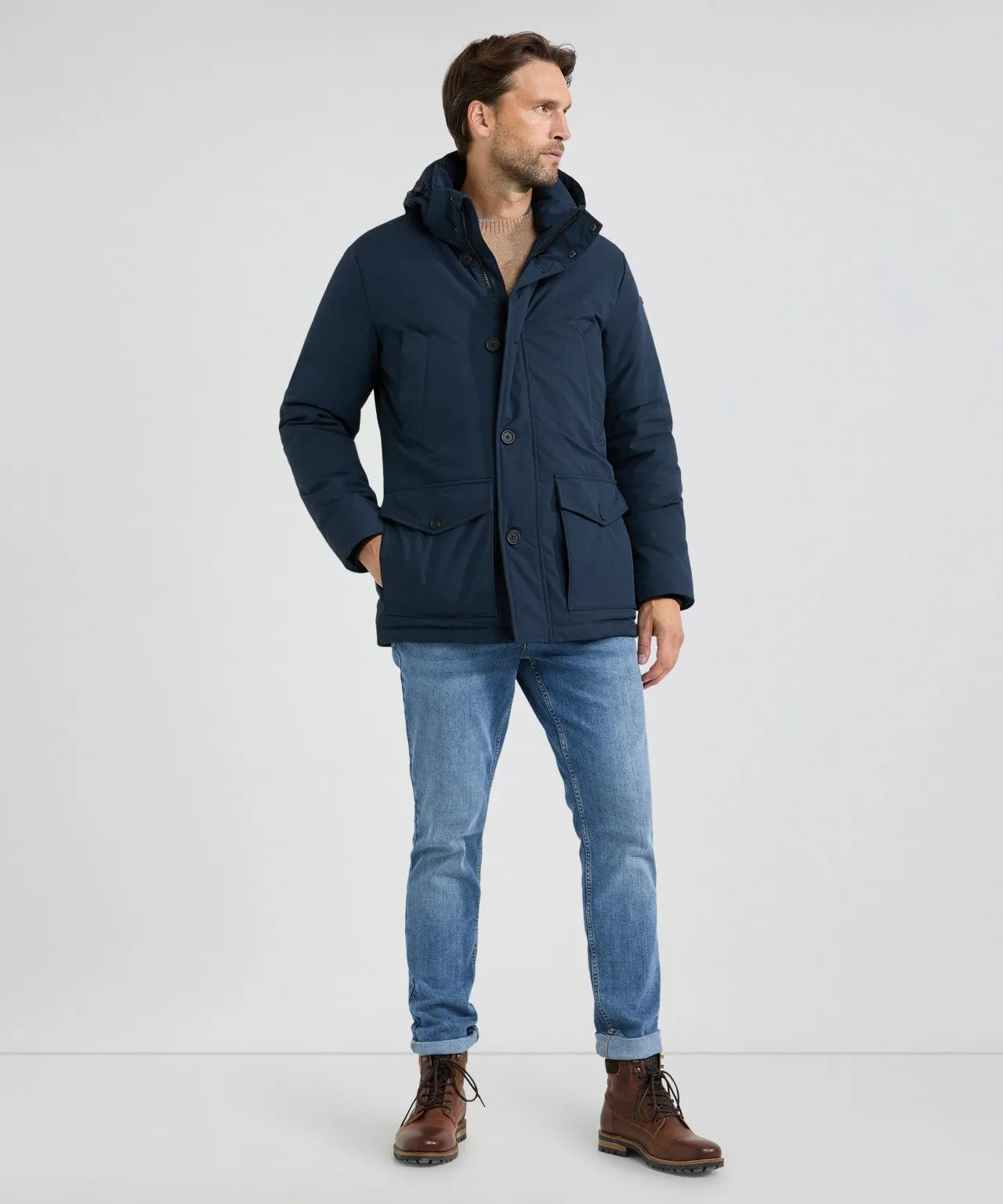 Essentiële Parka | Navy