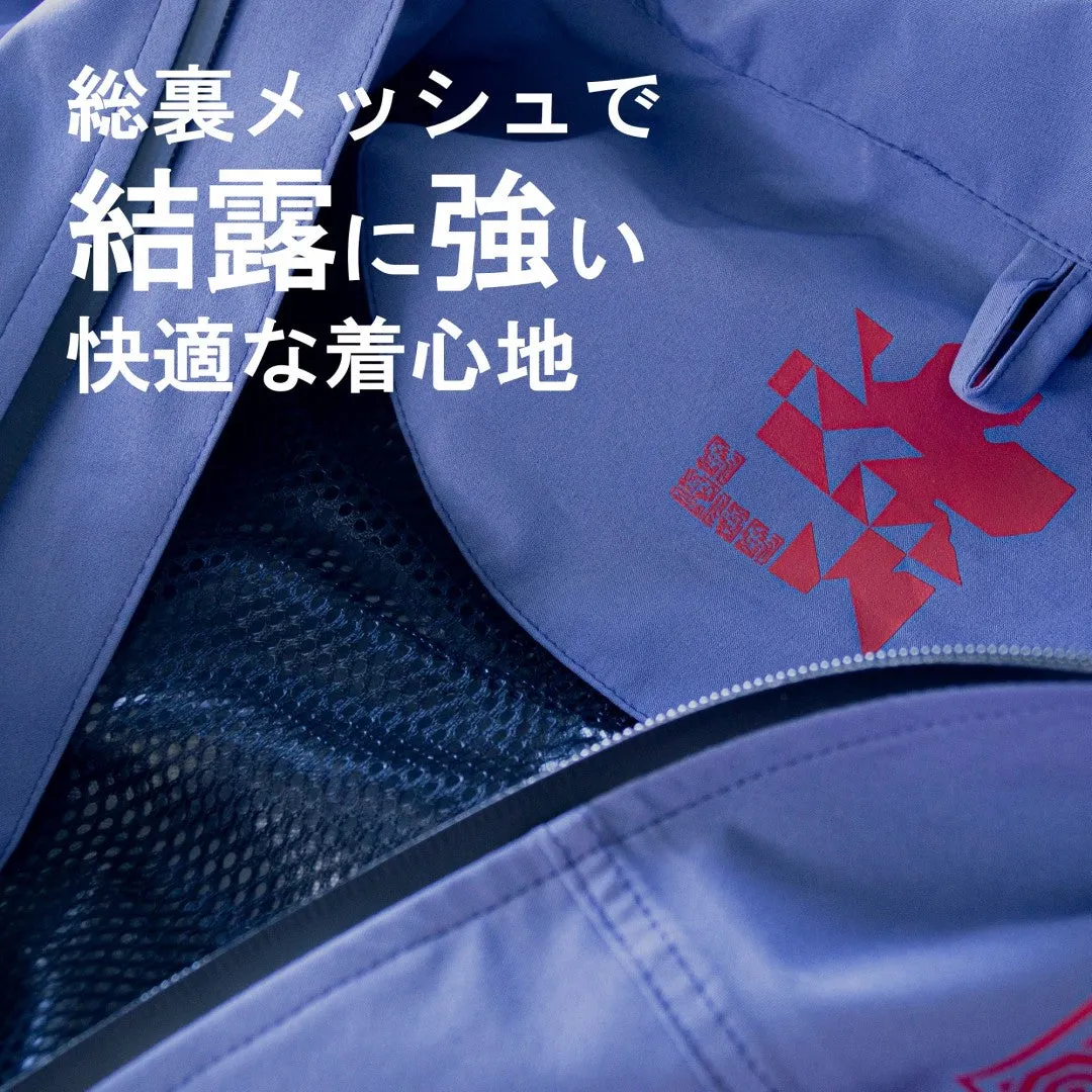 Evangelion Azgrid A.T. Field Rain Jacket Red