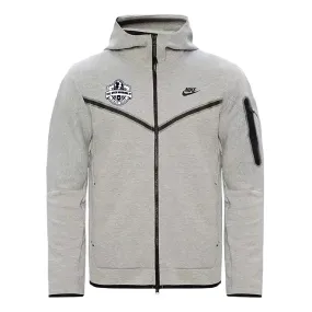 Fall River Warriors FC Nike Tech Fleece FZ Windrunner Grey