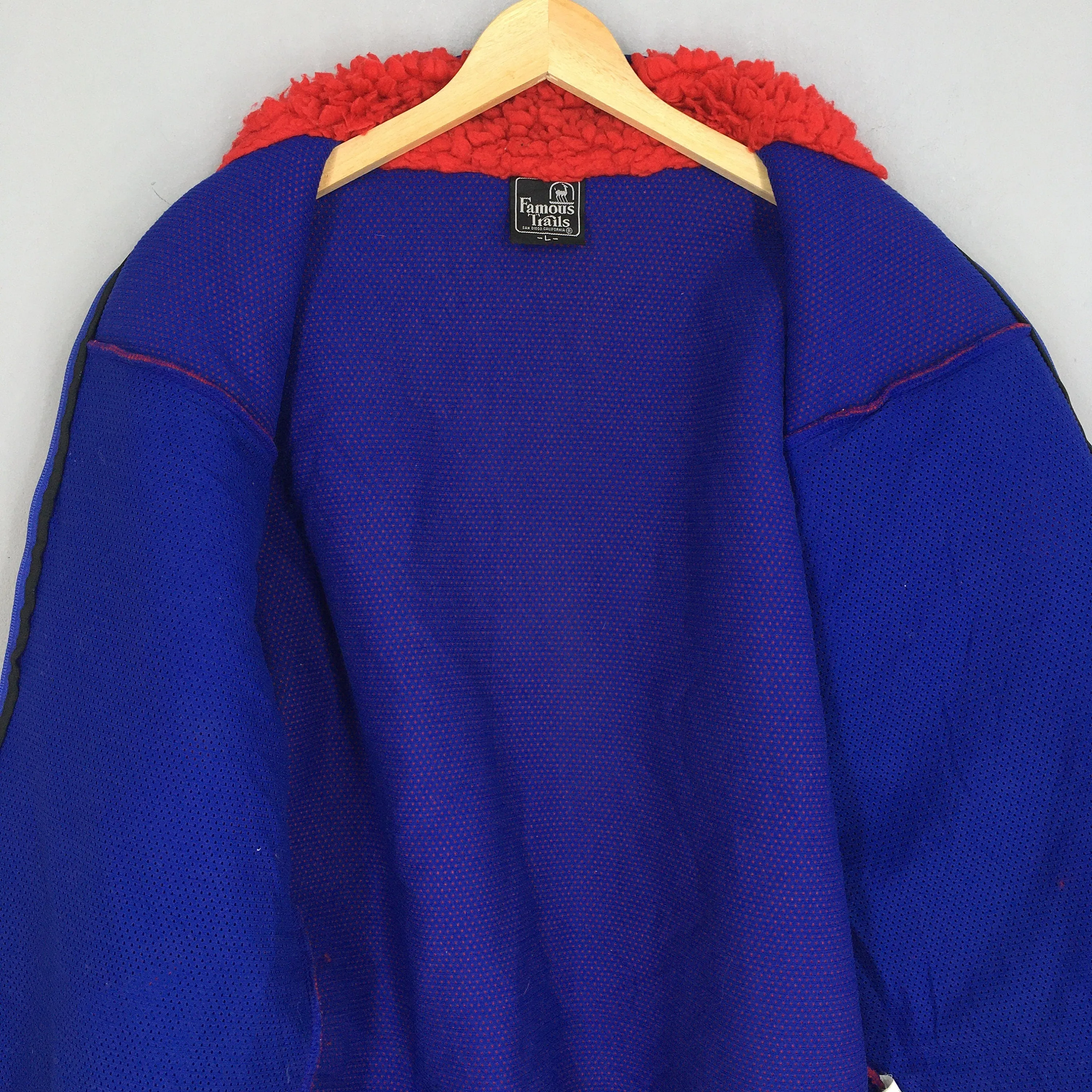 Famous Trails California Bulky Fleece Sweater Large