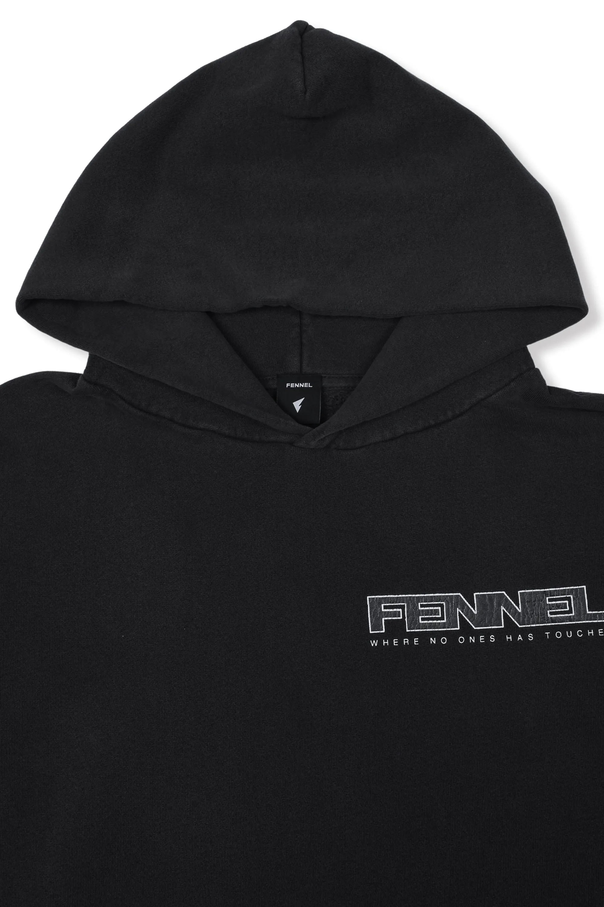 FENNEL × ECOCYCLE® BASIC LOGO PARKA/VINTAGE BLACK