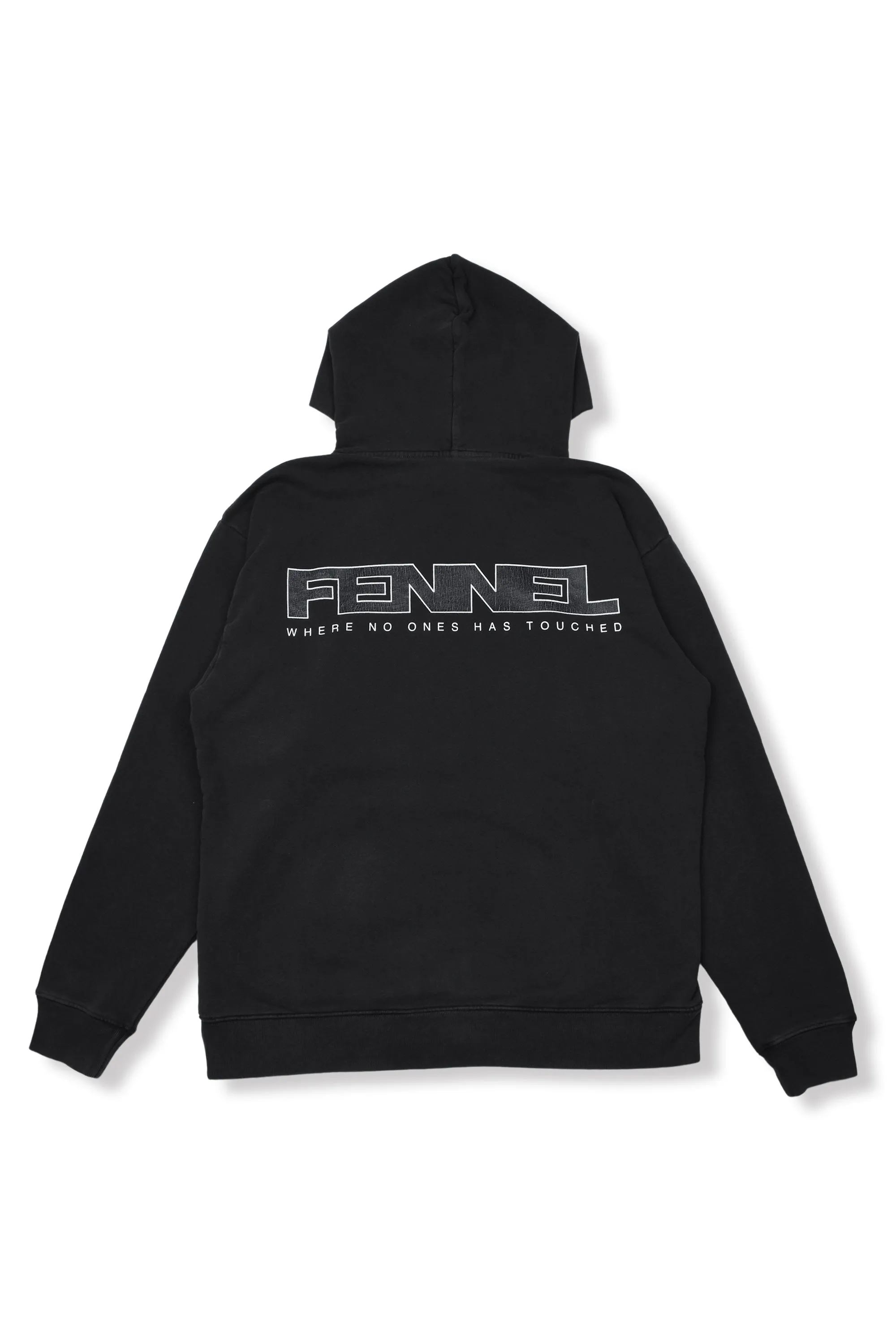 FENNEL × ECOCYCLE® BASIC LOGO PARKA/VINTAGE BLACK