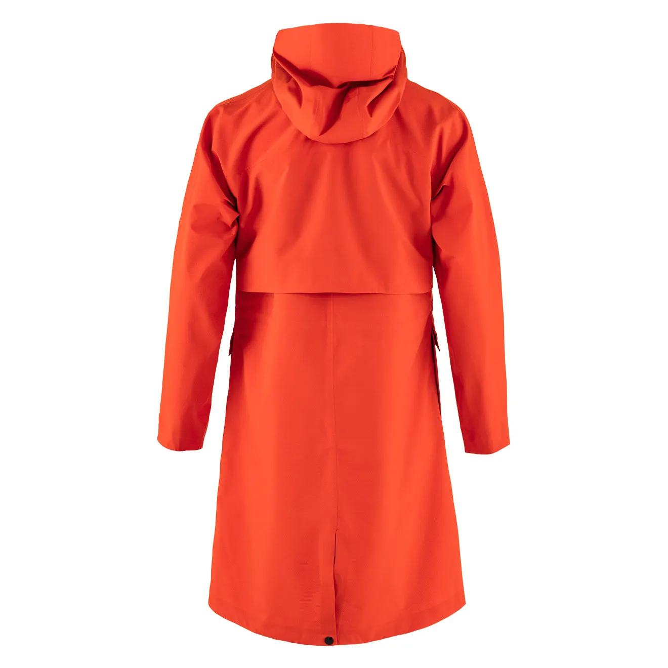 Fjallraven Womens Vardag Rain Parka Flame Orange