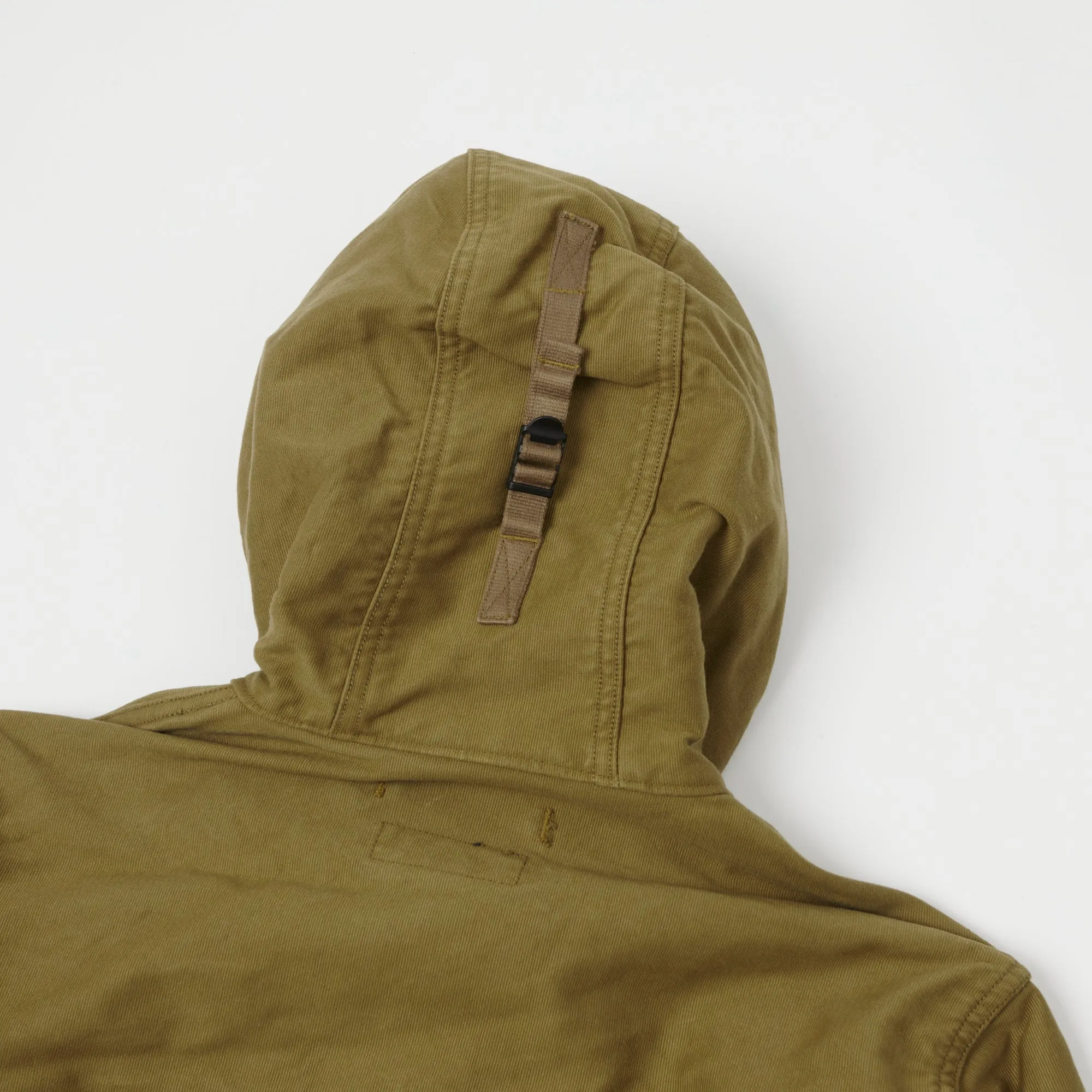 Freewheelers 2221006 'Union Special' Deck Worker Parka - Khaki Beige