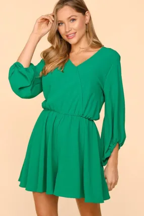 Greta Kelly Green Romper