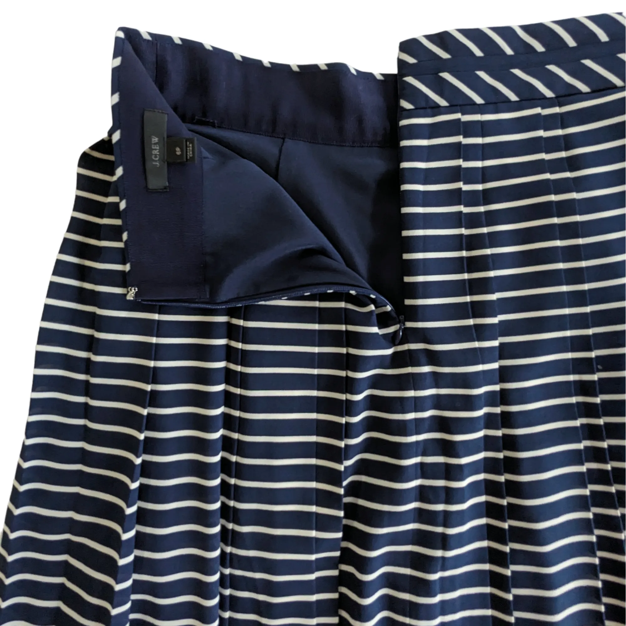 J. Crew Pleated Skirt Size 6 Petite