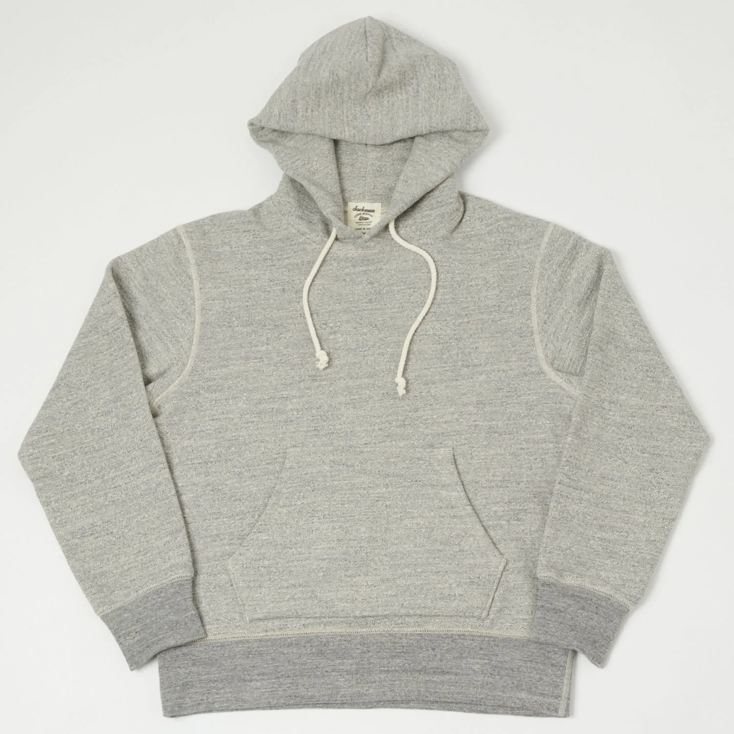 Jackman GG Sweat Pullover Parka - Heather Grey