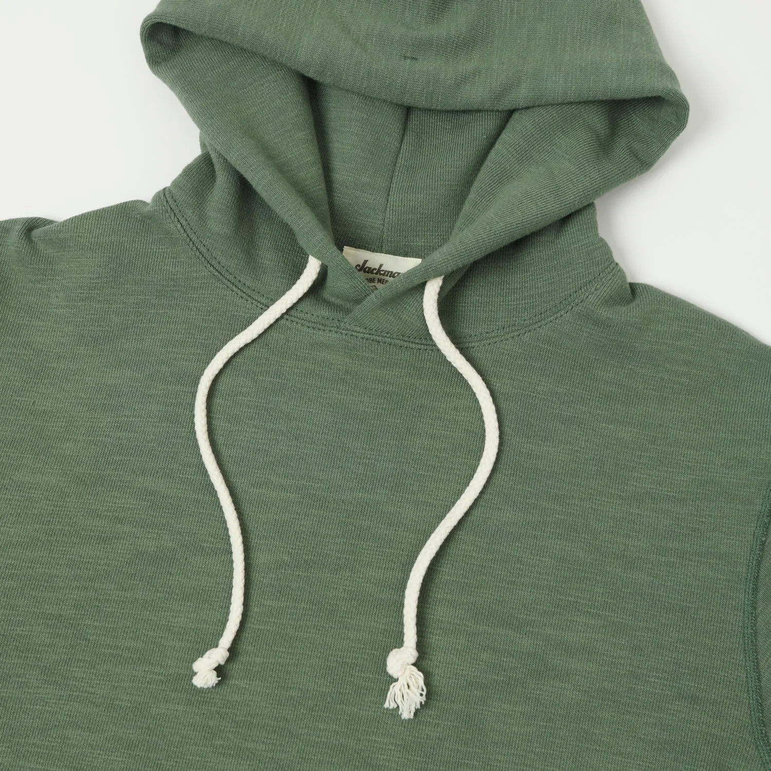 Jackman GG Sweat Pullover Parka - Slate Green