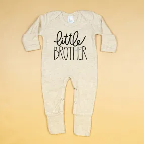 Little Brother Romper | Oatmeal