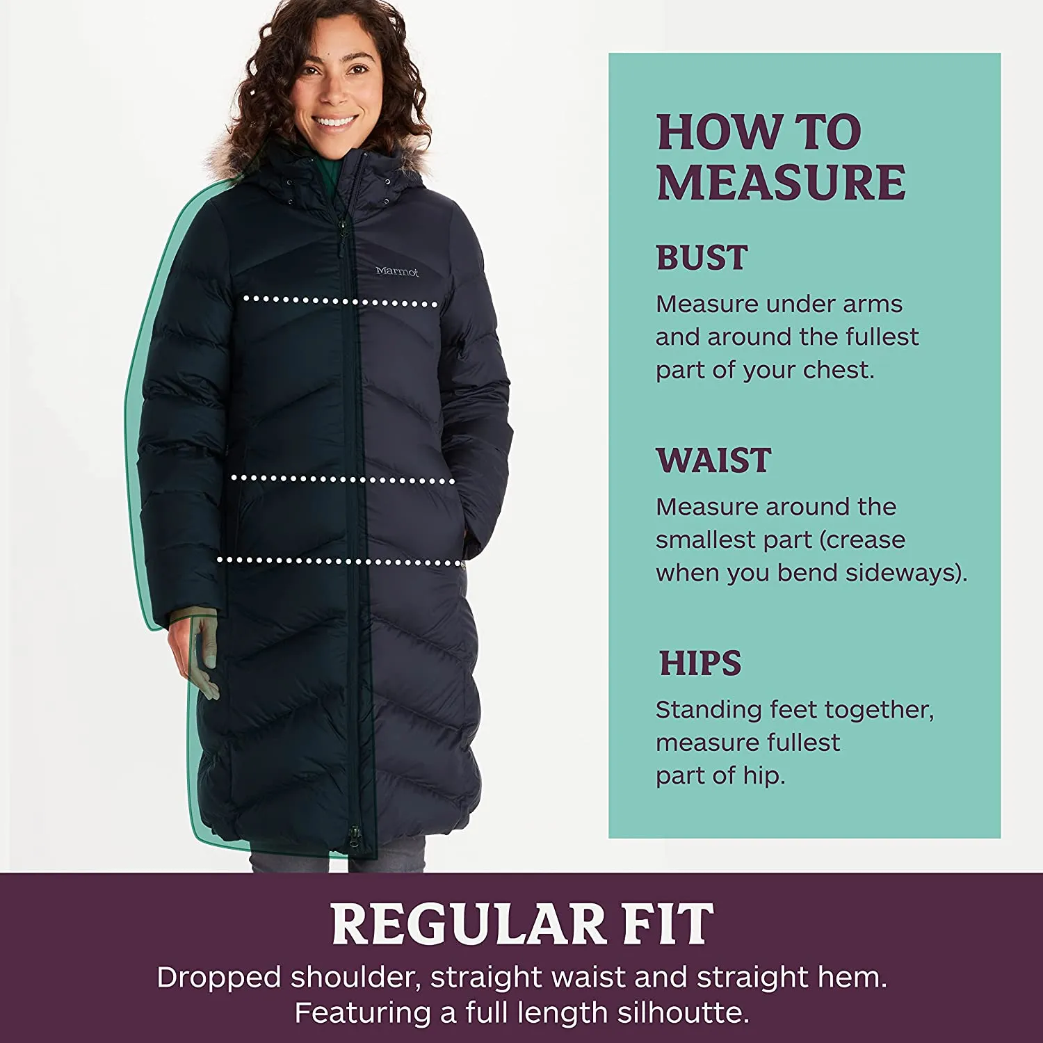 Marmot Women's Montreaux Full-length Down Puffer Coat