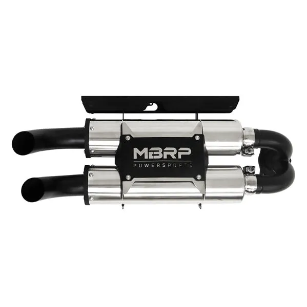 MBRP Powersports Muffler Performance Fits Polaris