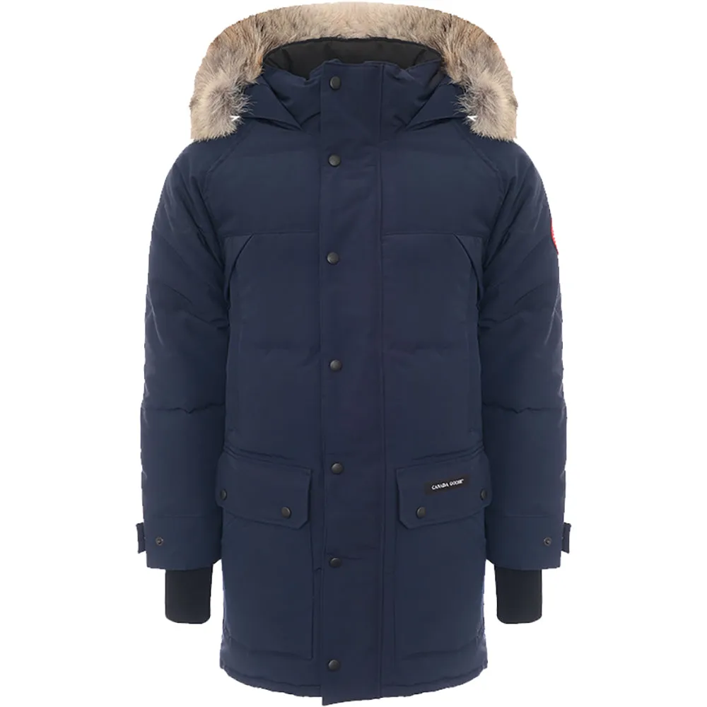 Mens Canada Goose Emory Parka in Navy