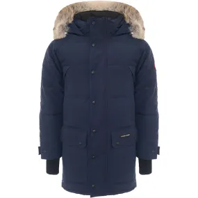 Mens Canada Goose Emory Parka in Navy