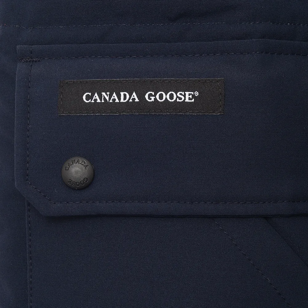 Mens Canada Goose Emory Parka in Navy