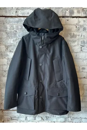 Mountain GORE-TEX Waterproof Parka with Hood - Off-Black