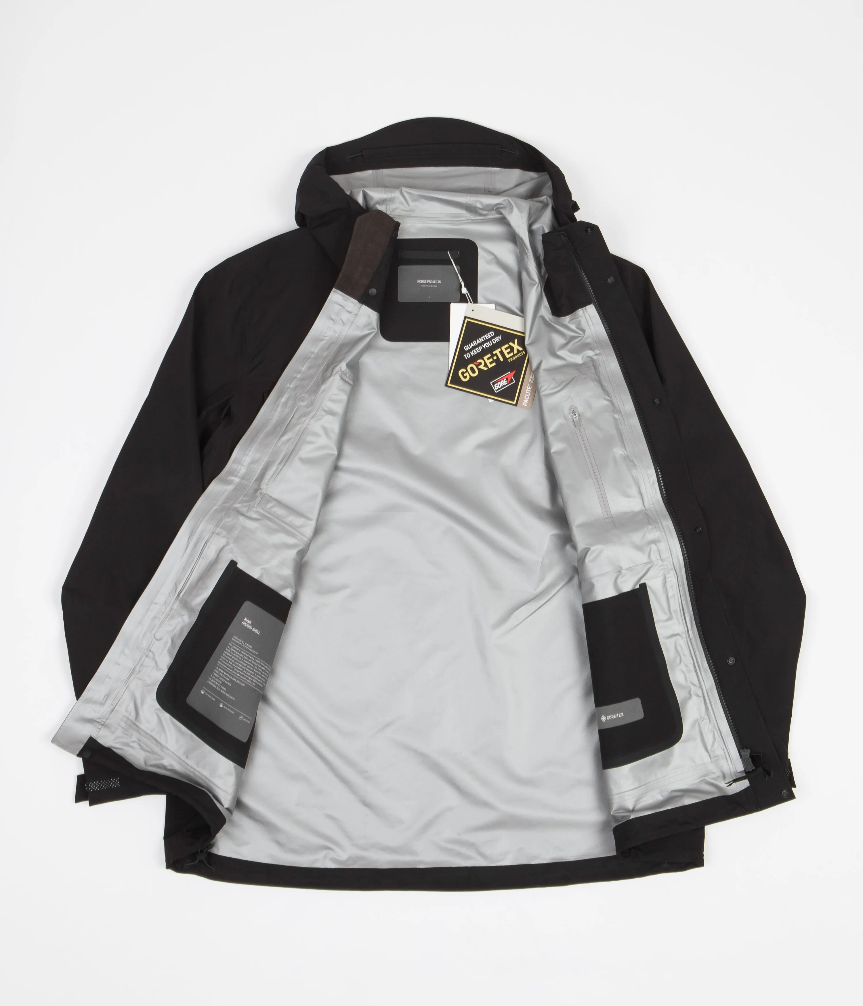 Norse Projects Nunk Shell Gore Tex Jacket - Black