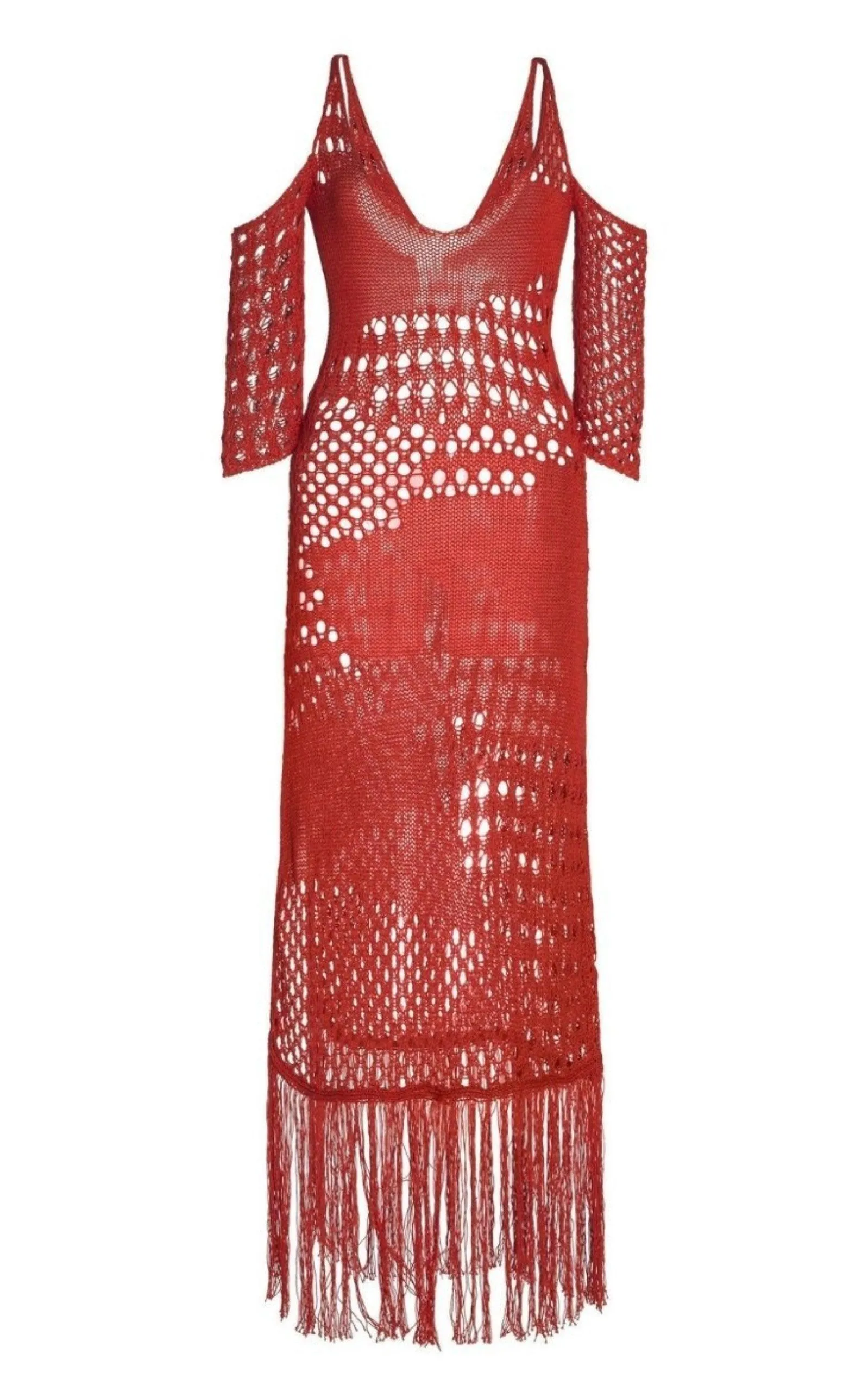 Octavia Crochet Knit Dress