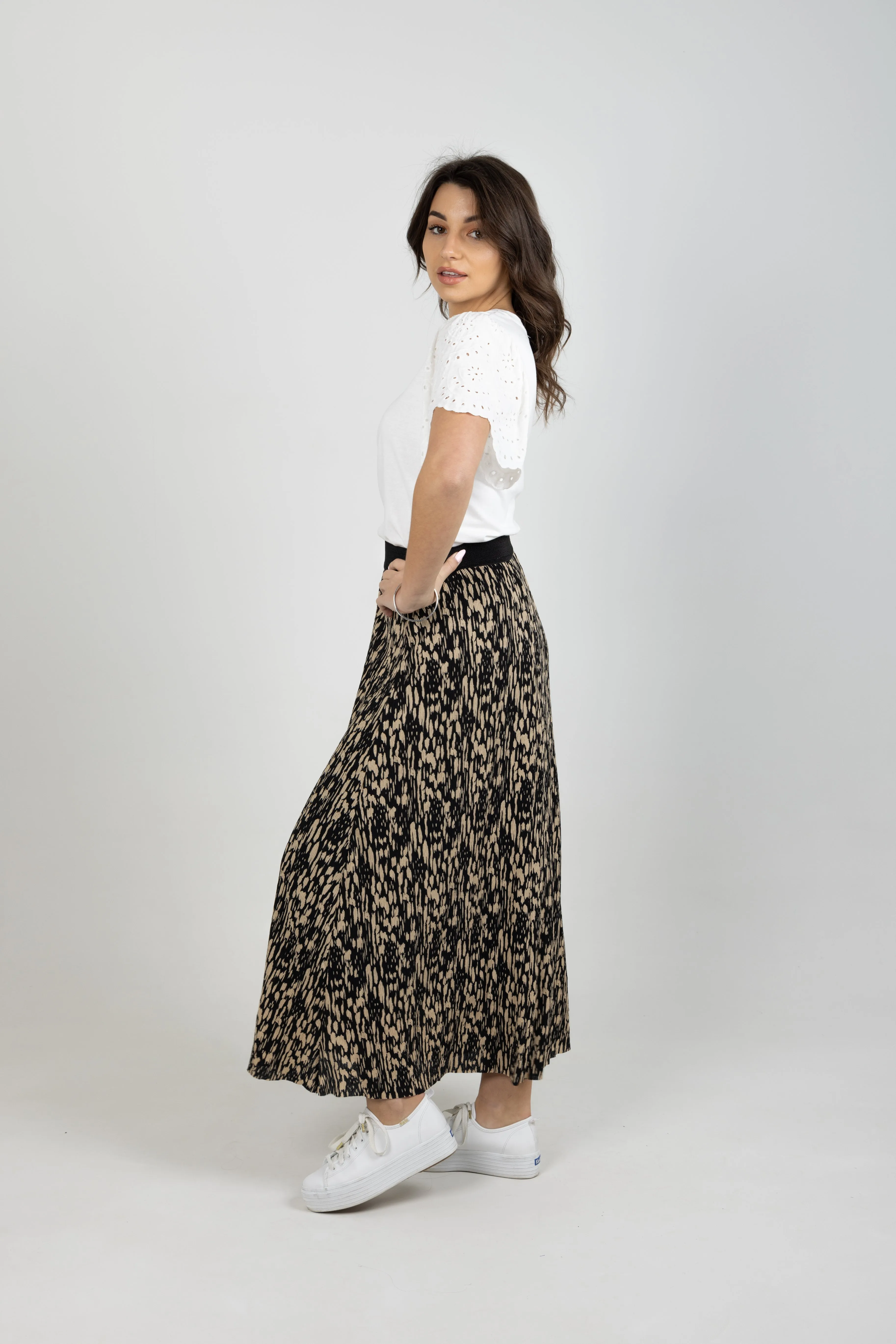 PALOMA SKIRT MET PRINT