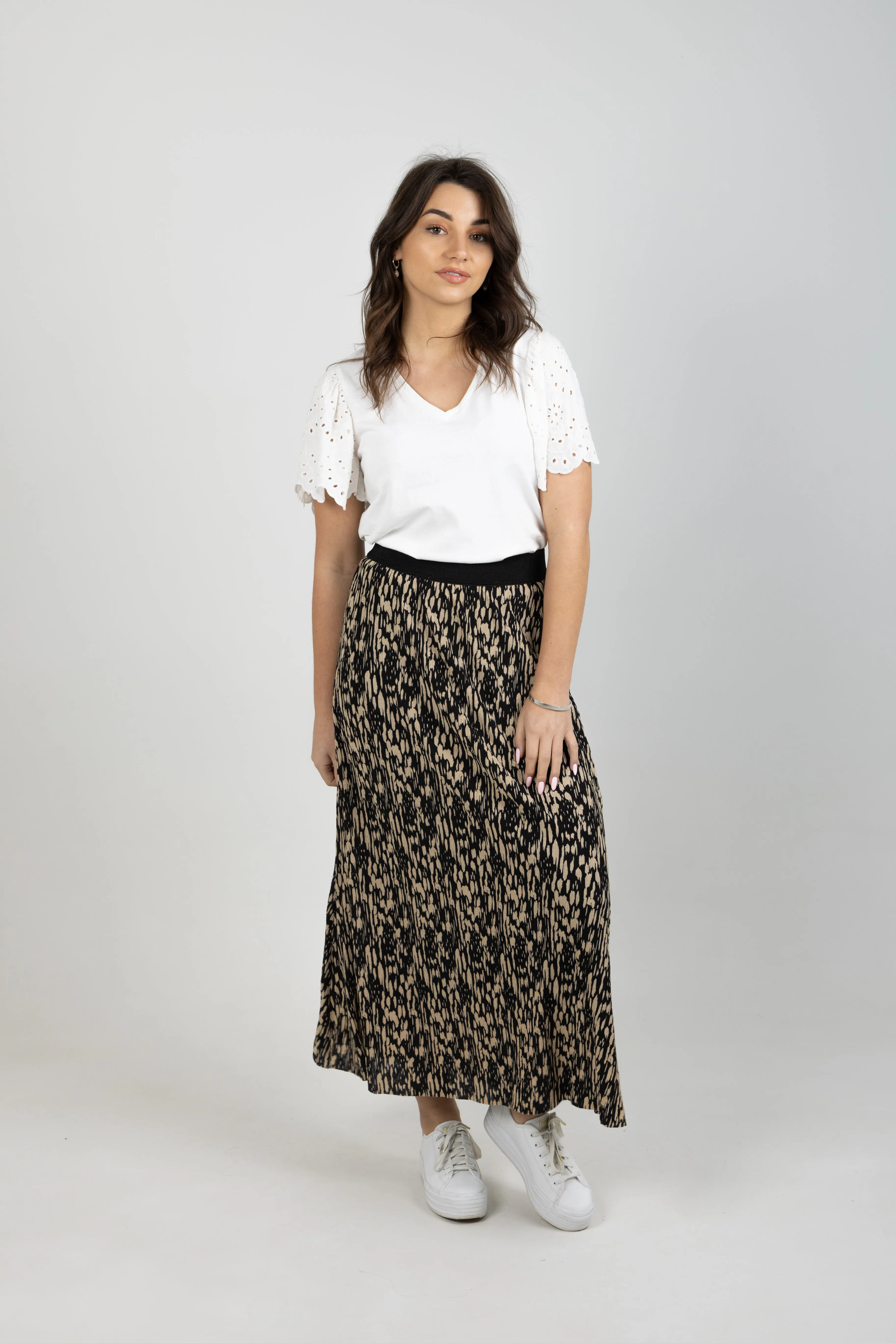 PALOMA SKIRT MET PRINT