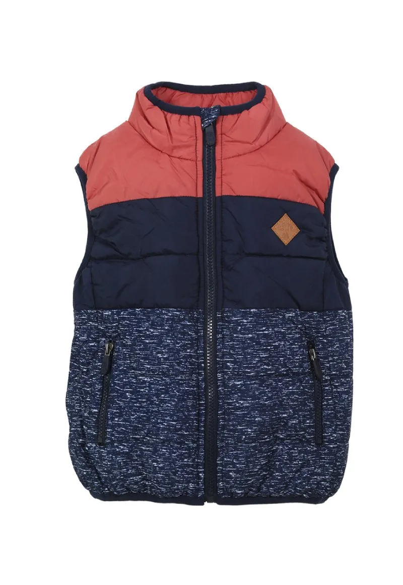 Parka Martin Bebé Terracota Black and Blue