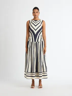 RIVIERA STRIPE DRESS