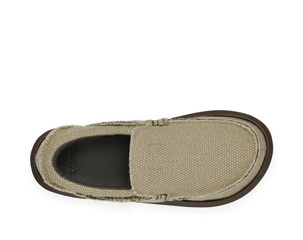 Sanuk Men's Chiba Slip On Shoe - Tan SMF1047